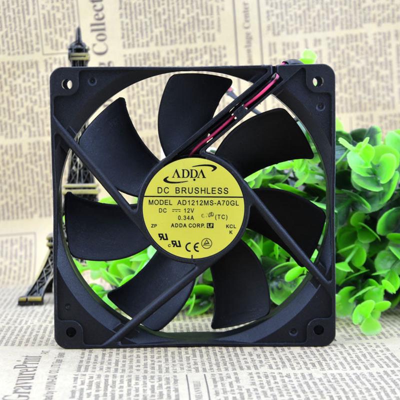 原装ADDA12025DC12V0.34AAD1212MS-A70GL12CM12厘米电源风扇