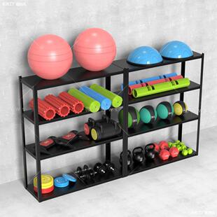 健身房置物架器械用品储物架私教小工具收纳架子器材体育运动瑜伽