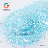 印花冬季 饰美甲圣诞礼品服装 片金葱粉 大小混色亮片亮闪装 闪新品