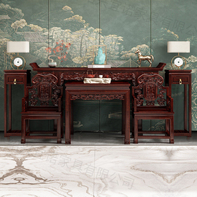 农村中堂六件套实木堂屋供桌条案神台八仙桌香案长条桌家用供奉台,住宅家具,佛柜/佛龛,淘宝优惠券,粉丝福利购,淘宝优惠卷