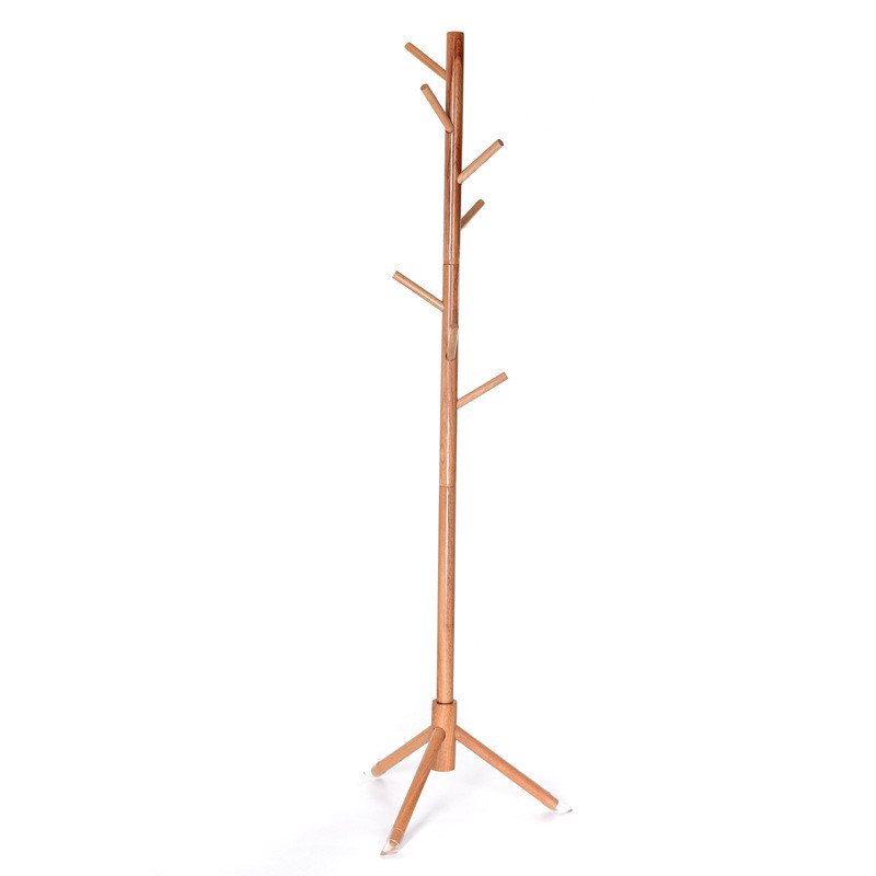 置物架落地式挂衣架子卧室家用收纳衣帽架落地展示架立式衣服架