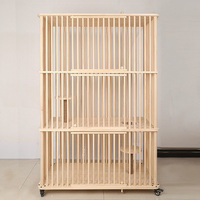 双层实木猫笼超大空间室内猫别墅可舍猫柜猫笼猫移动猫房繁育猫窝,宠物/宠物食品及用品,猫笼子/猫别墅,淘宝优惠券,粉丝福利购,淘宝优惠卷