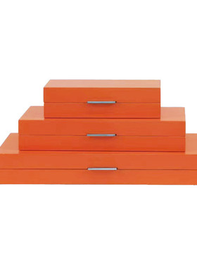 新中式摆件酒店工艺品样板间床头柜创意家居软装饰品首饰盒收纳盒