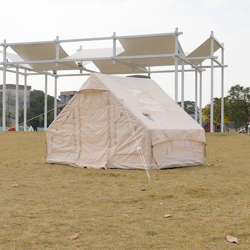 3-4人帐篷户外野营防水遮阳棚防晒牛津布加厚营地房子6平方露营