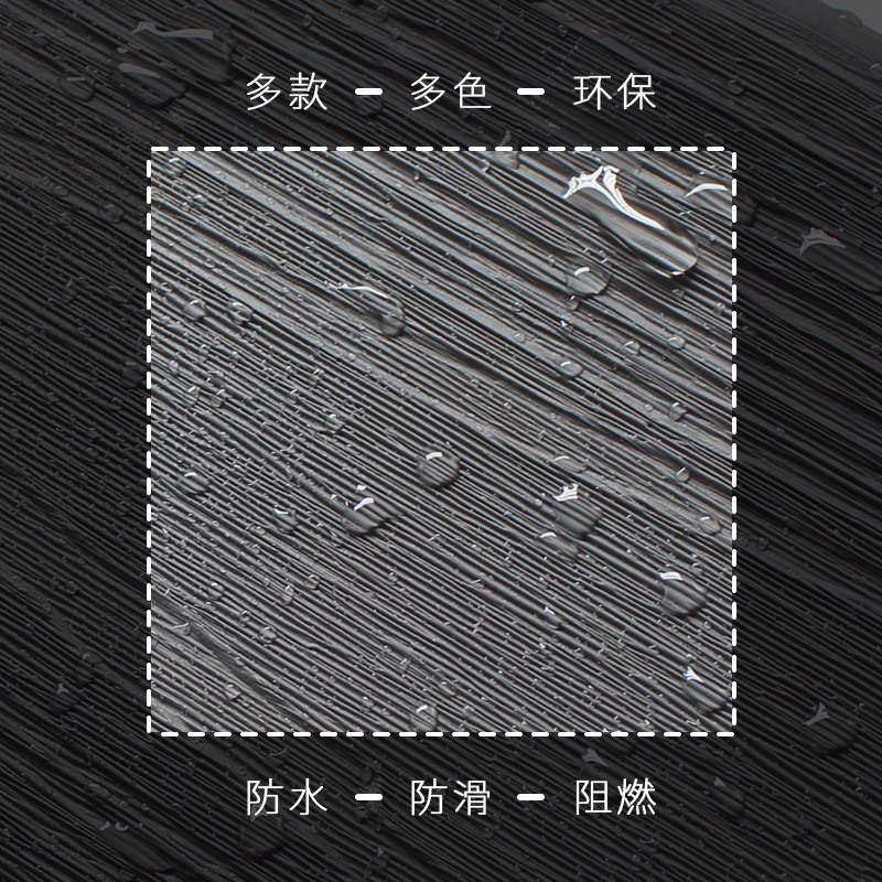 定制二代共挤户外pvc室外别墅院墙隔断木塑防水wpc塑木围栏栅栏