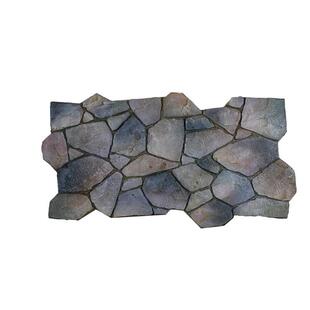 龟纹石pu聚氨酯仿生石新型快装艺术石款式轻质背景墙保温材质防火