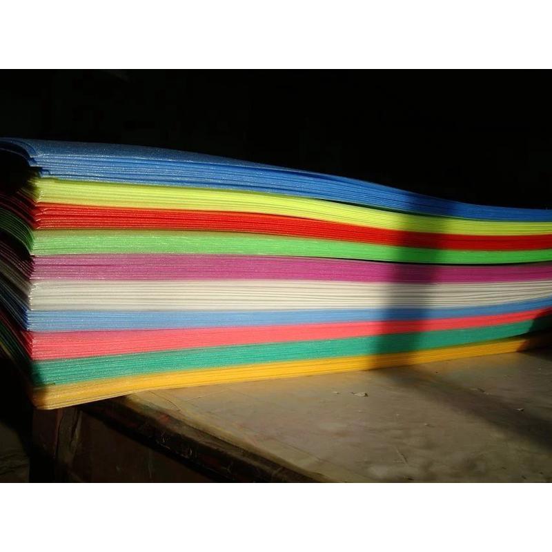 幼儿园手工diya4彩色加厚吹塑批发美术版画材料吹塑板绘画材料纸