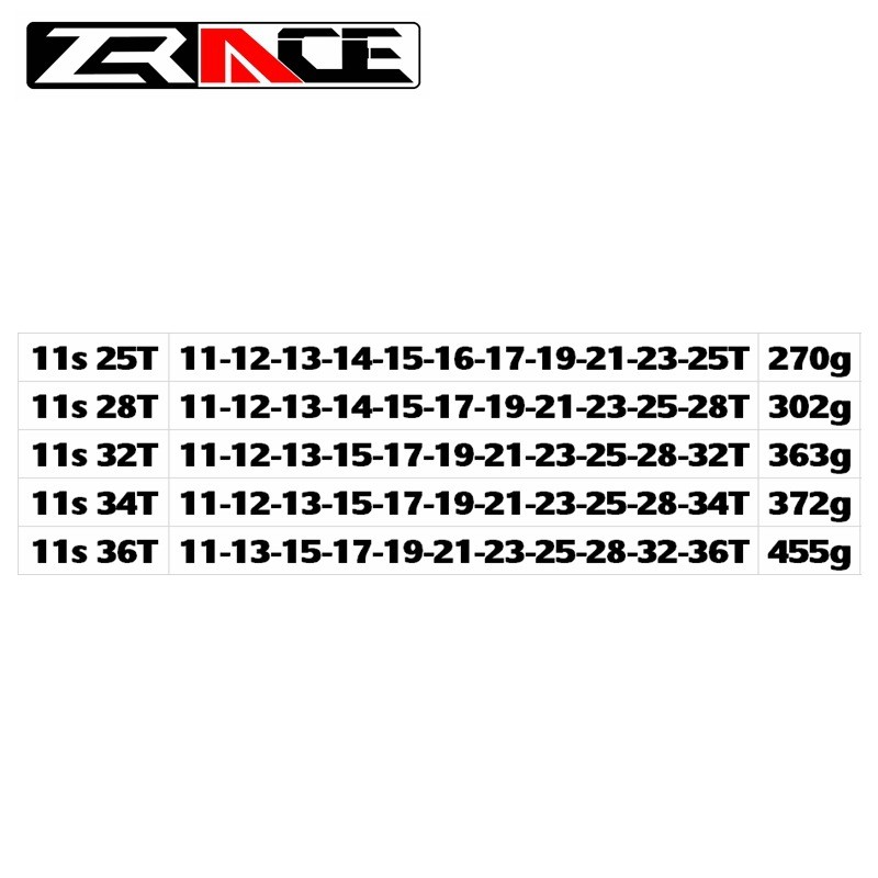热销速公路飞轮11zrace11-25t/28t/32t/34t/36t