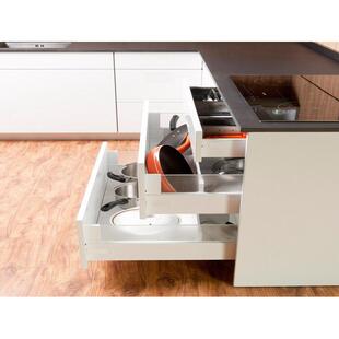 玻璃百变星阻尼骑马抽 橱柜衣柜抽屉滑轨 静音导轨缓冲三节轨道