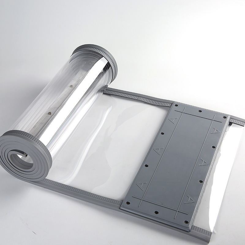 磁性自挡风pvc塑料磨砂空调隔热吸保暖不透明磁吸家用软门帘新品