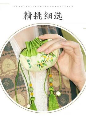 W3TK绿色桂花香包香囊22g古风车载装饰清新香薰包其他韩版