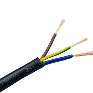 rvv3芯*0.12/0.2/0.3/0.5/0.75/1/1.546平方护套挤压软信号控制线