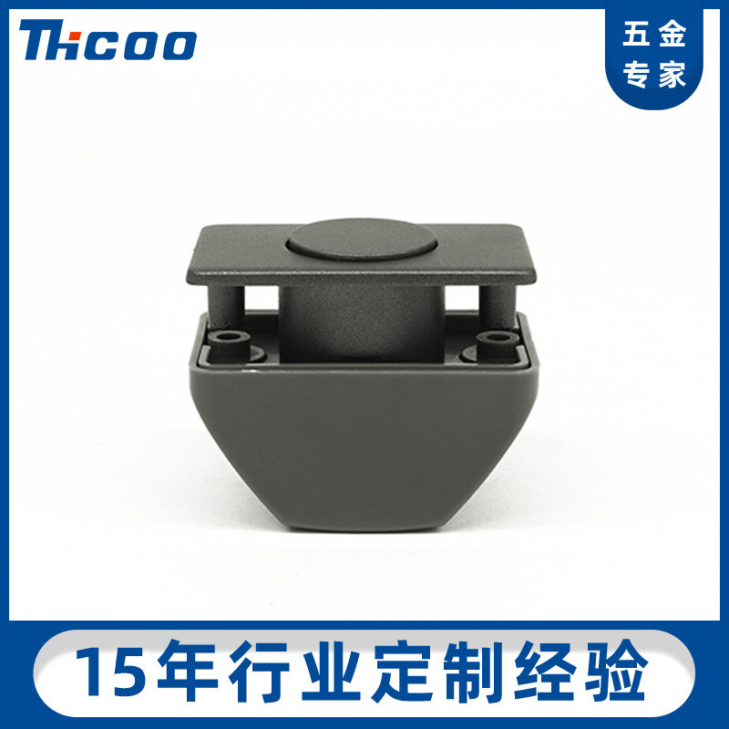 斯科五金房车按钮锁锌合金方形游艇船用家具吊柜抽屉锁A6512-2116