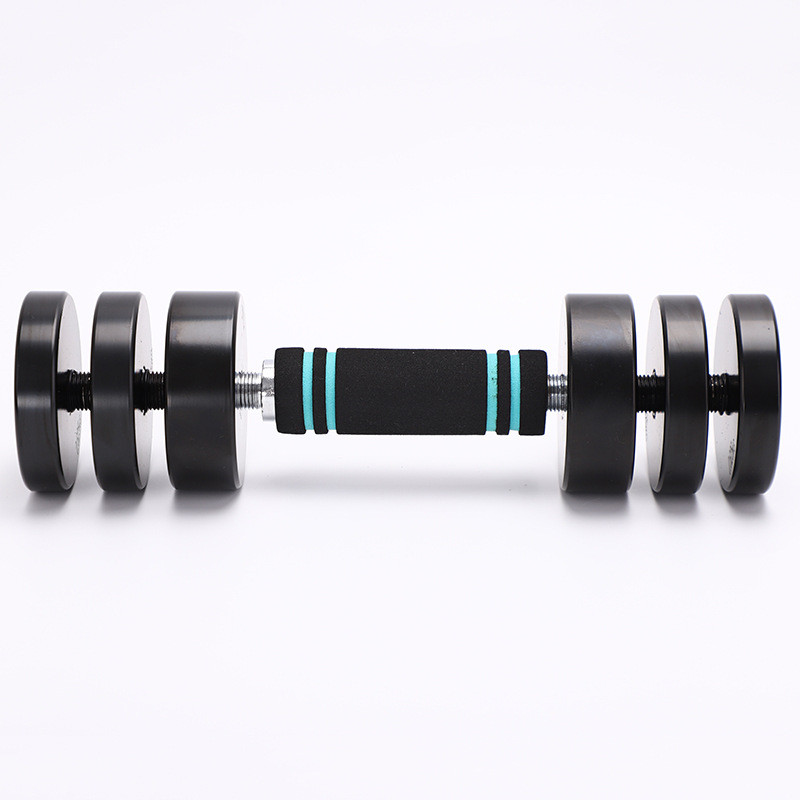 源头工厂可调节纯钢哑铃重量健身器材家用商用实心亚铃批发可