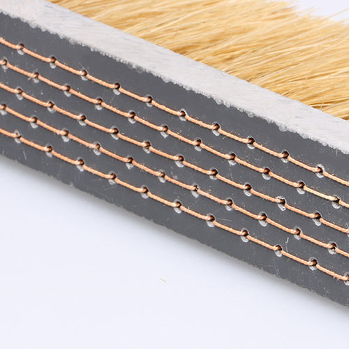 厂家直销潮平板长条刷耐pvc耐静电猪鬃板刷动物鬃毛平板刷猪鬃刷