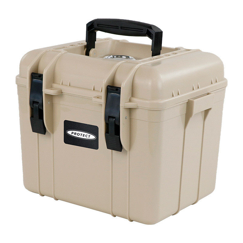 塑料工具箱收纳防潮加厚便携手提款相机仪器配件安全防护箱子户外