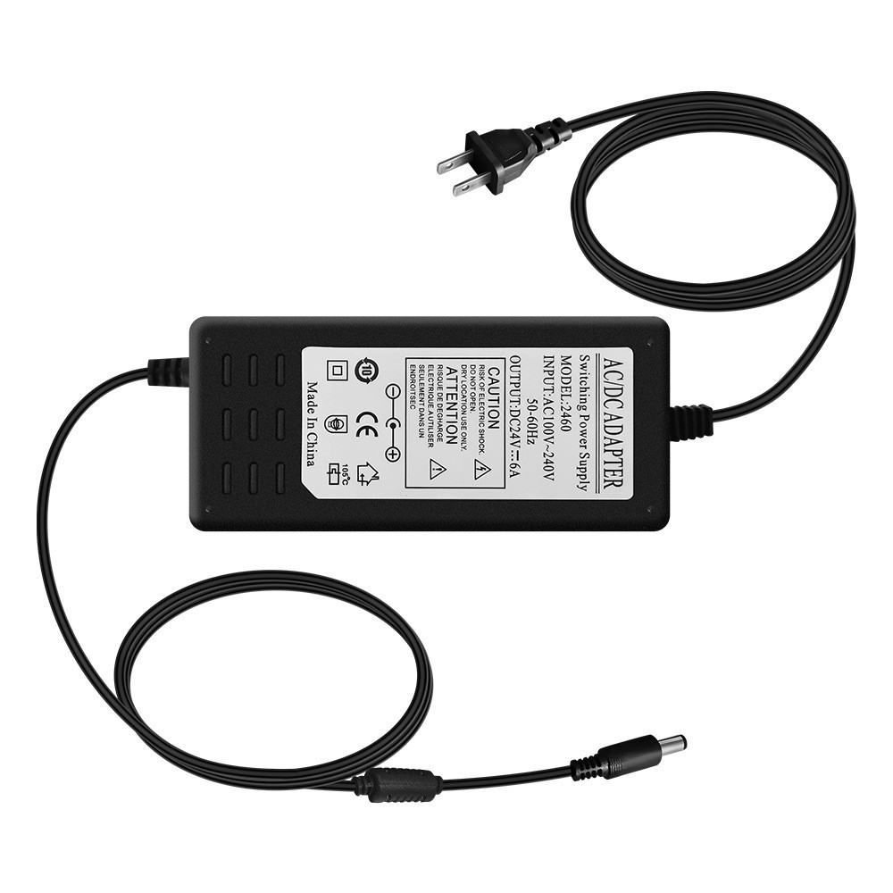 24V开关电源通用6A电源适配器24V6A直流稳压电源150W电源