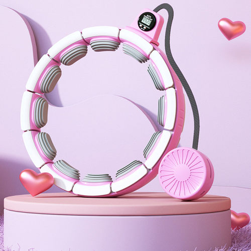 智能呼啦圈懒人家用运动收腹运动健身器材尼龙绳厂家直供