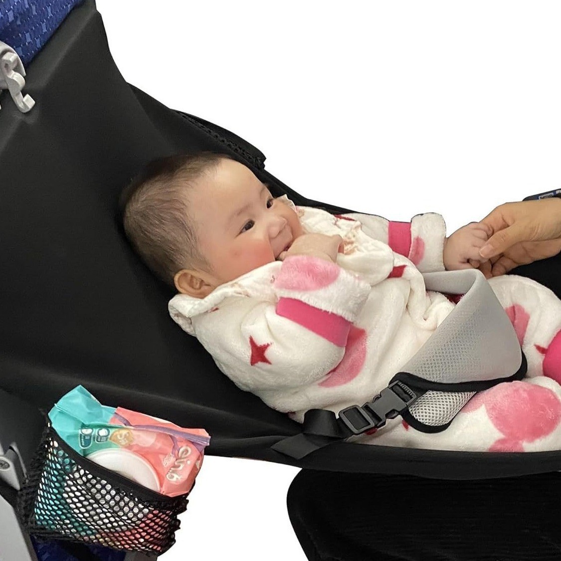 婴幼儿飞机座椅延长器便携式飞行垫脚托儿童吊床脚踏板悬挂