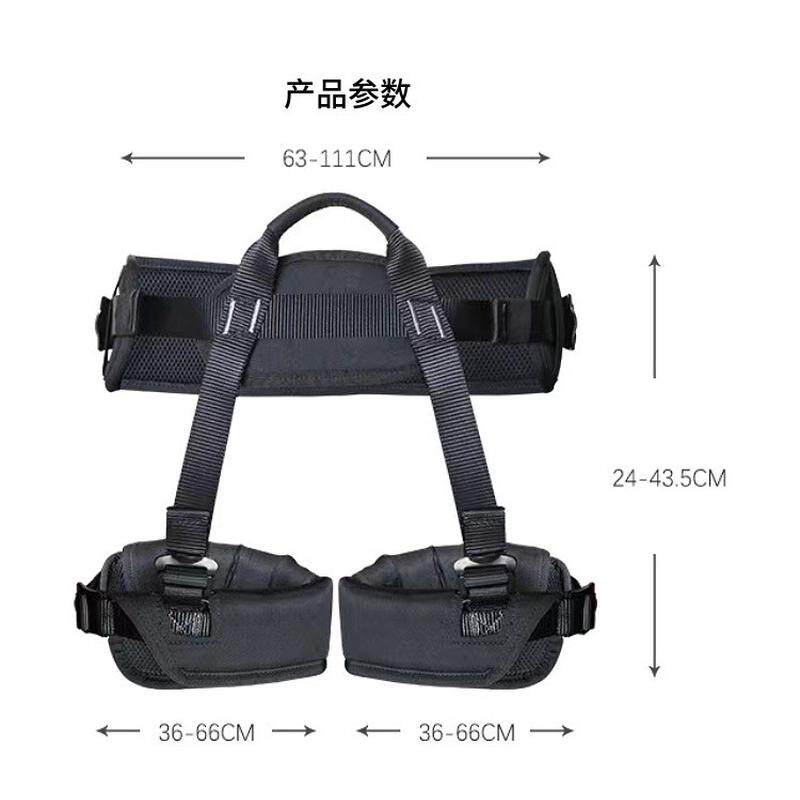 空中瑜伽套装加厚室内护腿健身弹力带悬挂飞天魔力绳舞蹈护腰蹦极