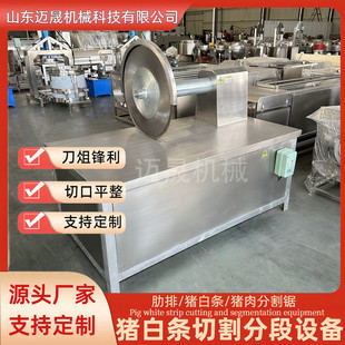 全自动猪胴体分半锯商用厂家羊分段锯猪牛羊分段流水线设备白条