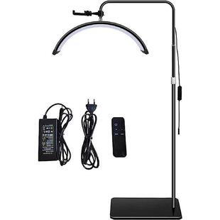 带钻24寸半月u型纹绣灯照脸美容灯美睫灯护眼落地美容灯照脸灯具