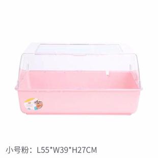 饲养箱飞宝仓鼠笼子亚克力基础笼侏儒仓鼠金丝熊小宠物ferplast