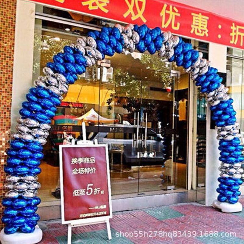 十一国庆节商场布置中秋气球装饰店庆店铺店面门口公司活动场景