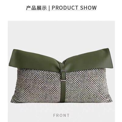 样样板房抱枕轻奢沙发客厅软装简约现代靠垫方枕样板间酒店抱枕