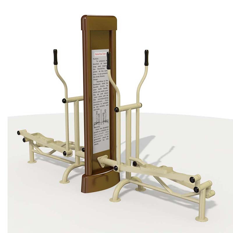 24室外健身路径椭圆机公园广场单人平步机户外健身器材组合