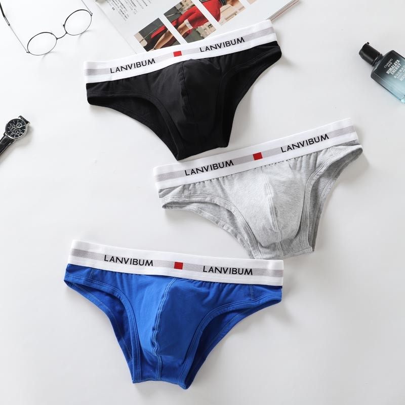 3条性感比基尼 凹凸裤男加大三角低腰拉架棉囊袋装男士内裤三角,女士内衣/男士内衣/家居服,男三角内裤,淘宝优惠券,粉丝福利购,淘宝优惠卷