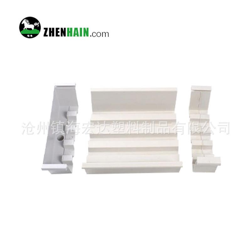 温室大棚无土栽培pvc草莓种植槽底部栽培型椰糠条波浪槽