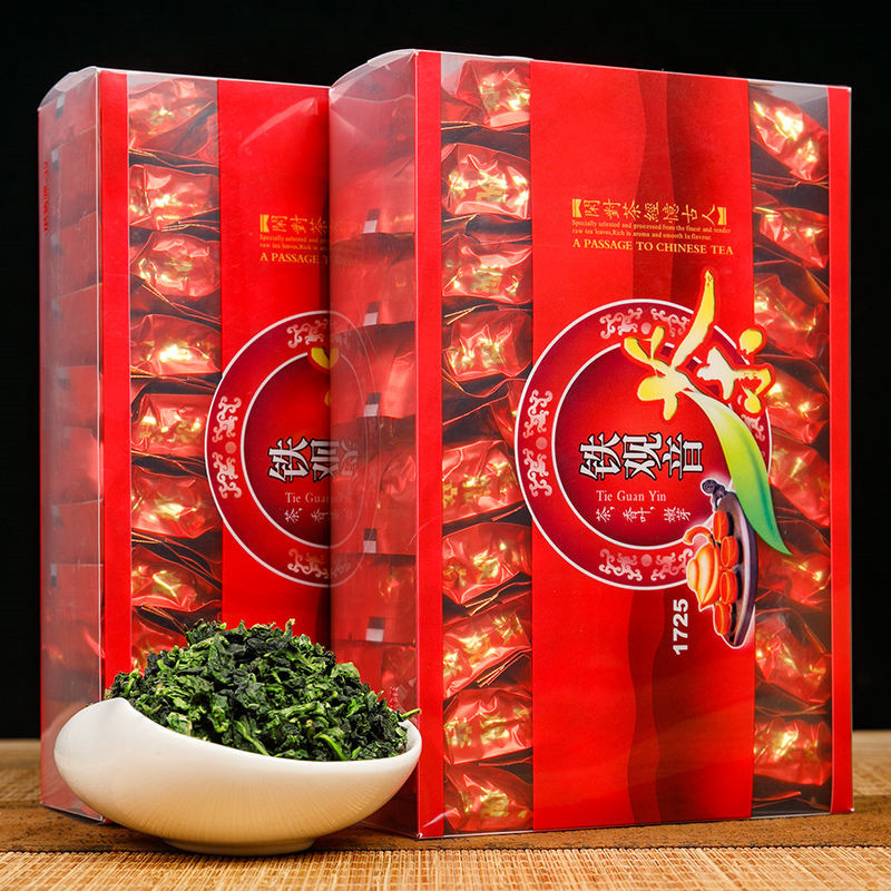 安溪铁观音1725新茶浓香型特级乌龙茶500g兰花香福建高山口粮茶叶