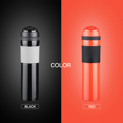 iCafilas便携法压壶手冲咖啡壶泡茶水瓶水杯跨境用品户外过滤筒