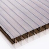 厂家顶篷材料多层阳光板茶色建材家装 用阳光板供应批量