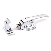 供应蒸柜拉手新款 铰链合页拉手冷柜锁dk615烤箱厂家