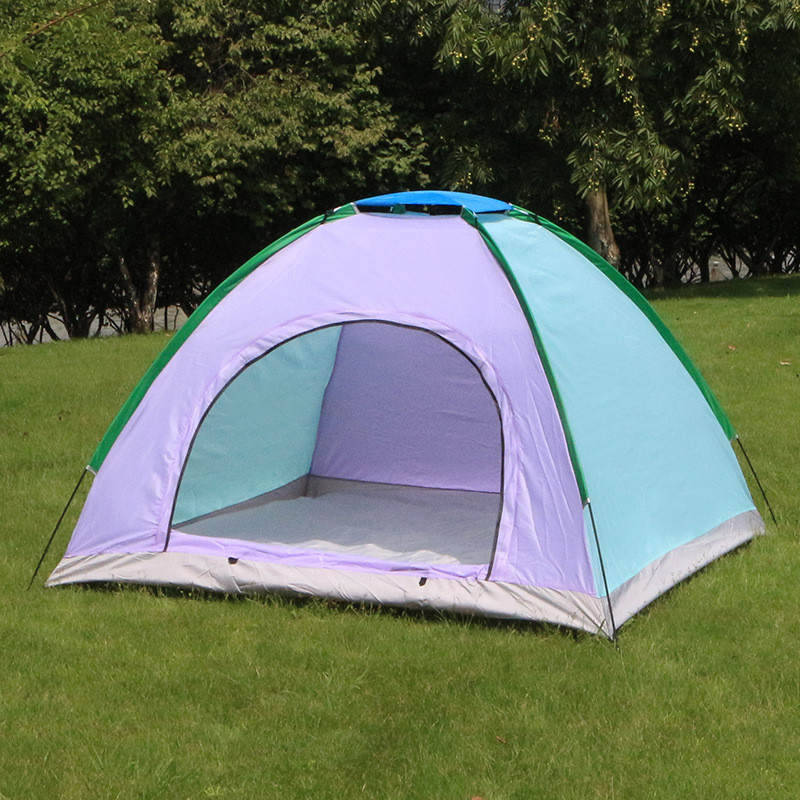 户外帐篷多人帐篷现货沙滩加厚防雨露营帐篷野营便捷四面野营