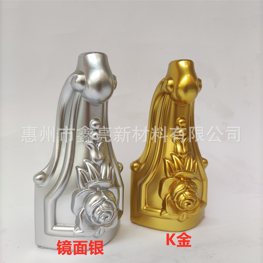 欧式家具木架亮光喷漆镜面漆仿电镀漆喷银水镜面描金描银漆