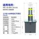 全自动升降柱智能伸缩桩停车场不锈钢警示柱防撞路障半自动遥控