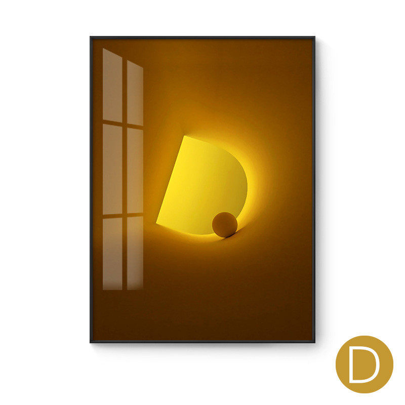 创意画装饰画英文字母挂画现代简约抽象客厅沙发壁画轻奢工业风