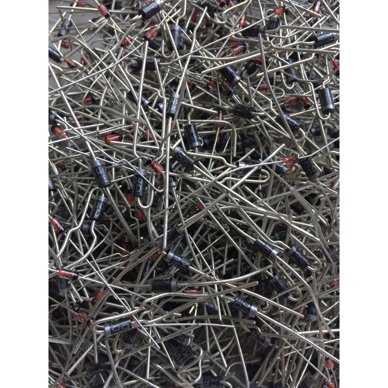 100g混装二极管 整流二极管 玻璃稳压二极管 100克随机电子元件包