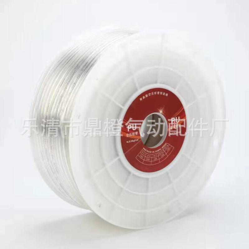 热销pu气管软管4*2.5 6 8 10 12 14 16mm空压机气动气泵高压气管