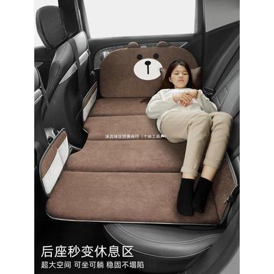 折叠车载床后座汽车床垫后排轿车旅行床SUV睡垫车内儿童睡觉神器
