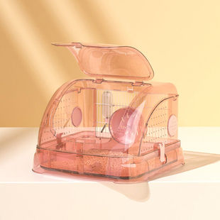 宠物用品仓鼠笼子全套房子大小粮食小屋金丝熊木屑浴沙别墅小仓鼠