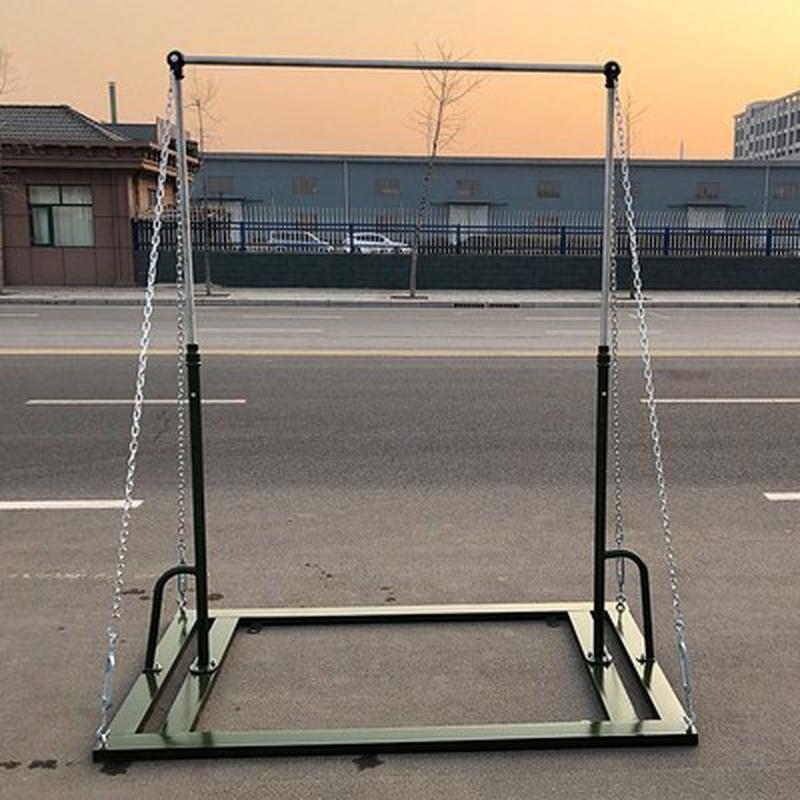 户外单杠比赛单杠铸铁室外训练单杠健身器材家用引体向上公园
