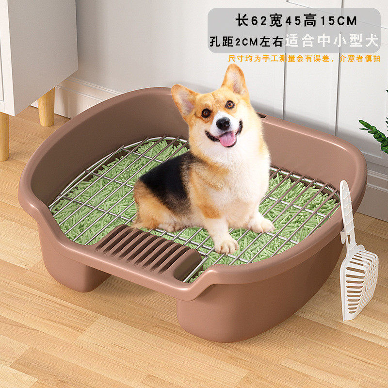 小型狗厕所中型犬专用宠物狗狗尿尿盆泰迪比熊狗砂盆小狗便盆屎盆