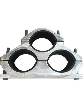 电缆芯三芯电缆固定夹玻璃钢电缆固定夹三夹具电缆固定夹jgpd