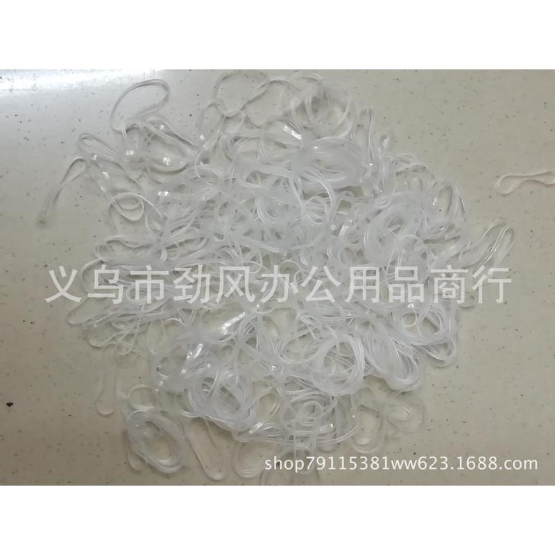 一次性厂家直销皮筋tpr高弹性皮圈强拉不断透明