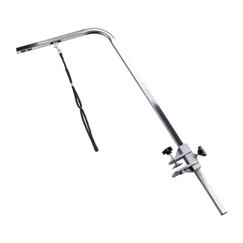 宠物美容桌不锈钢支架通用单根长配件宠物美容桌吊杆工具厂家直销