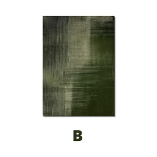饰画抽象艺术肌理油画轻奢手绘挂画 纯手绘油画简约森系绿色客厅装
